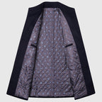 Jack - Men's Single-Breasted Wool Overcoat