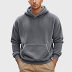 Jackson - Men's Plush Teddy Fleece Pullover Hoodie