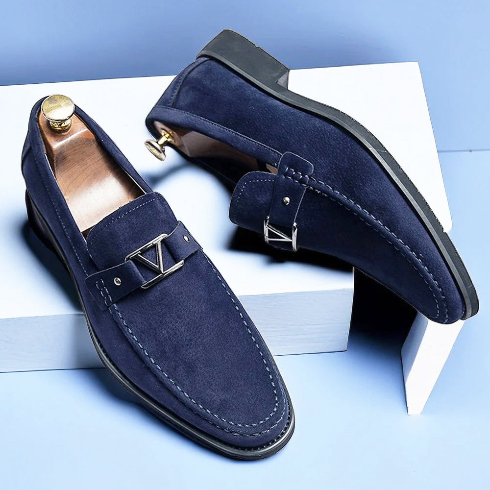 Julian - Men's Elegant Suede Loafers