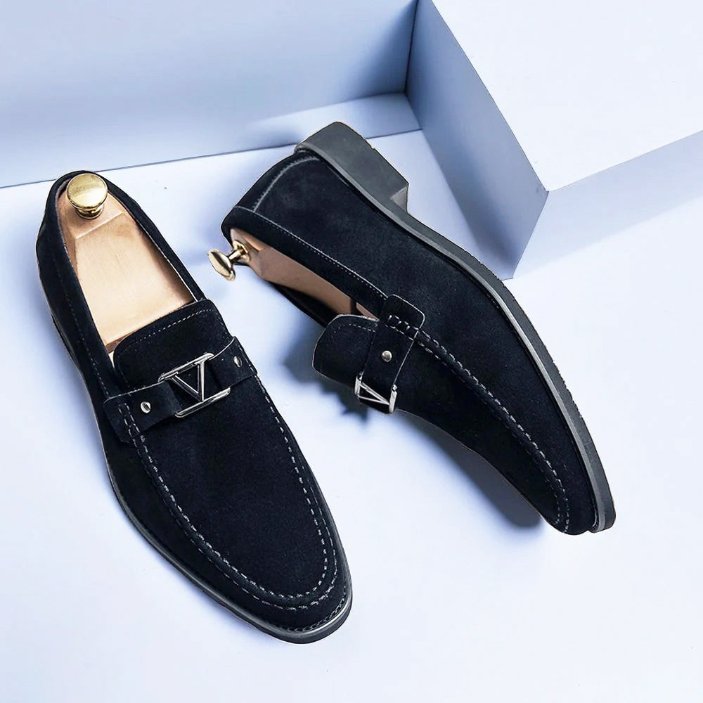 Julian - Men's Elegant Suede Loafers