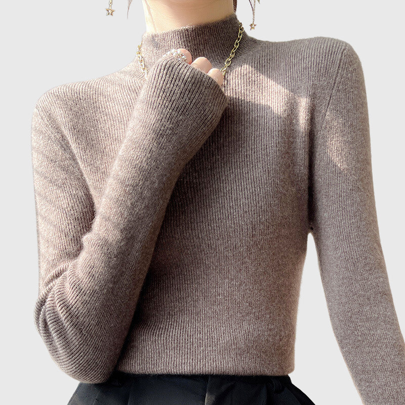 Kendall - Women's Slim Fit Mock Neck Pullover