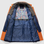 Kenji - Men's Stand Collar Business Wool Coat