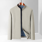 Landon - Men's Stand-Collar Zip-Front Lightweight Jacket