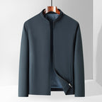 Landon - Men's Stand-Collar Zip-Front Lightweight Jacket