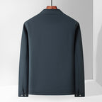 Landon - Men's Stand-Collar Zip-Front Lightweight Jacket