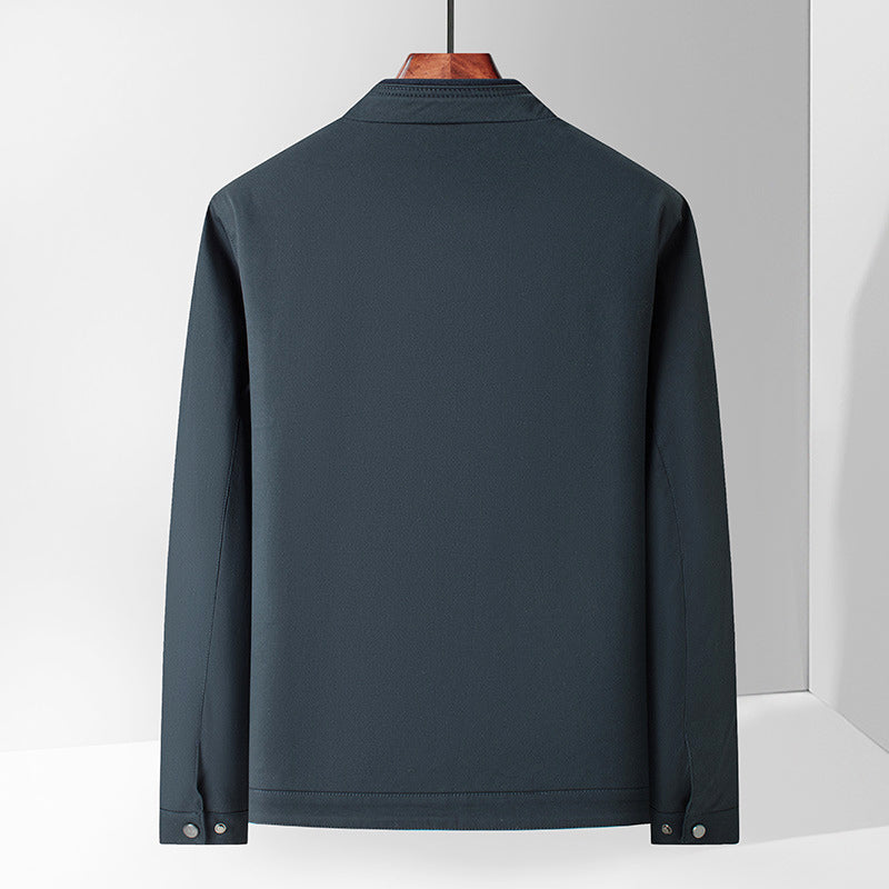 Landon - Men's Stand-Collar Zip-Front Lightweight Jacket