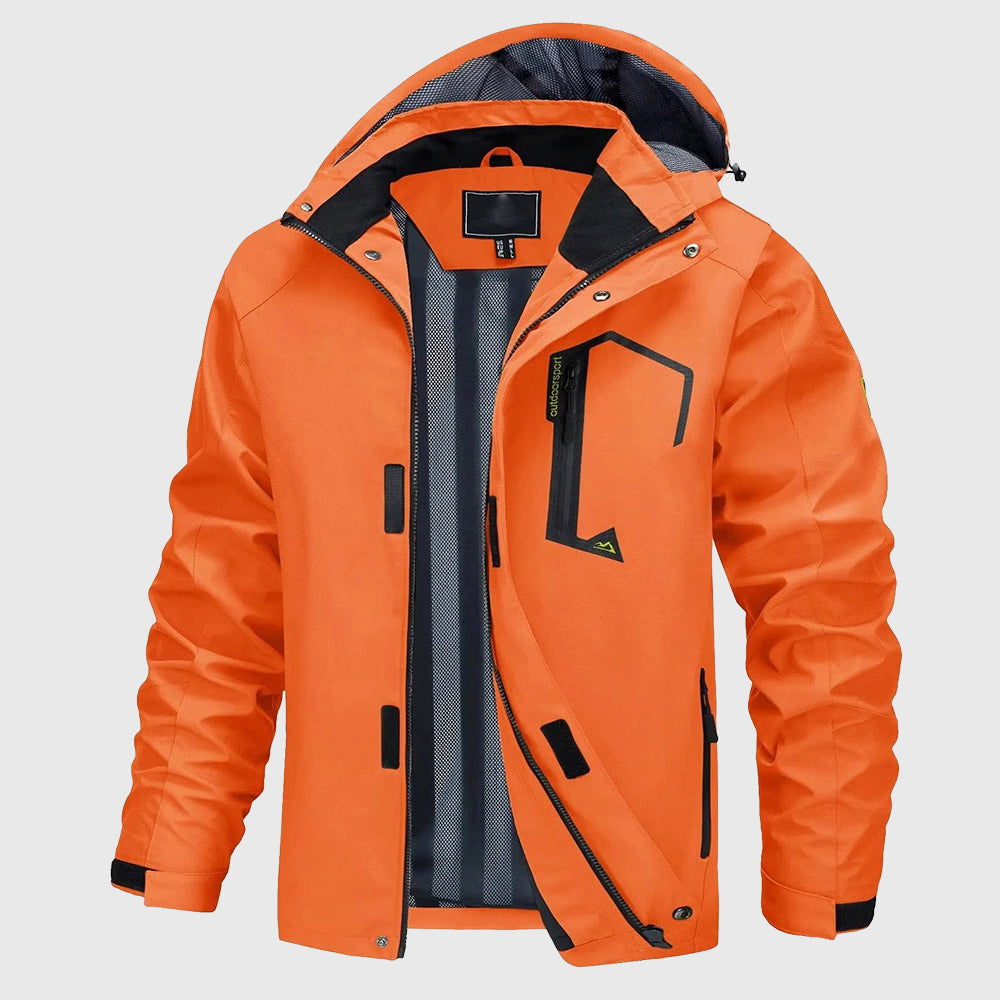 Leo - Men's Waterproof Outdoor Hooded Jacket