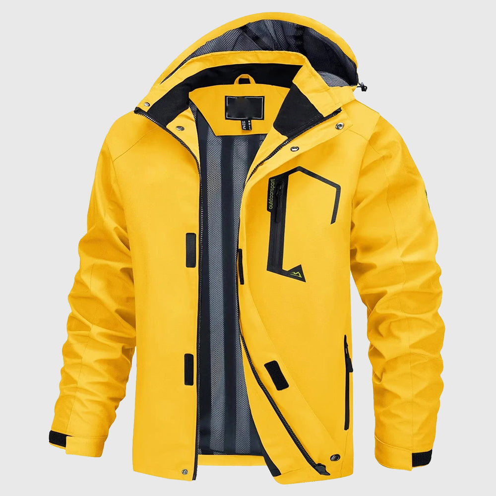 Leo - Men's Waterproof Outdoor Hooded Jacket