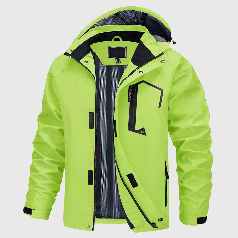 Leo - Men's Waterproof Outdoor Hooded Jacket