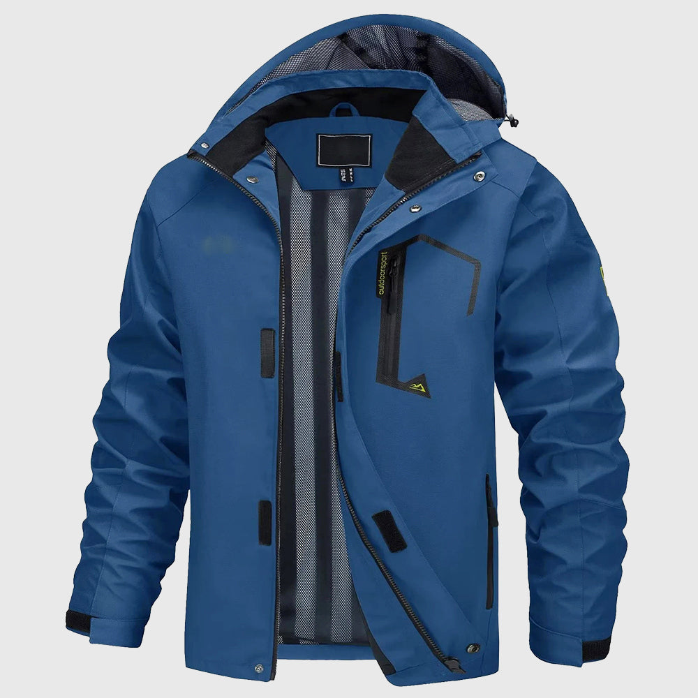 Leo - Men's Waterproof Outdoor Hooded Jacket