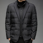 Lincoln - Men's Quilted Down Blazer Jacket