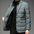 Lincoln - Men's Quilted Down Blazer Jacket