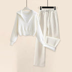 Maria - Women's Two-Piece Ribbed Lounge Set
