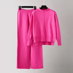 Natalie -  Women's Relaxed Fit Knit Matching Set