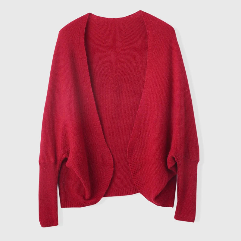 Nora - Women's Open Front Knit Cardigan