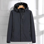 Quinley - Women's Drawstring Hood Rain Jacket