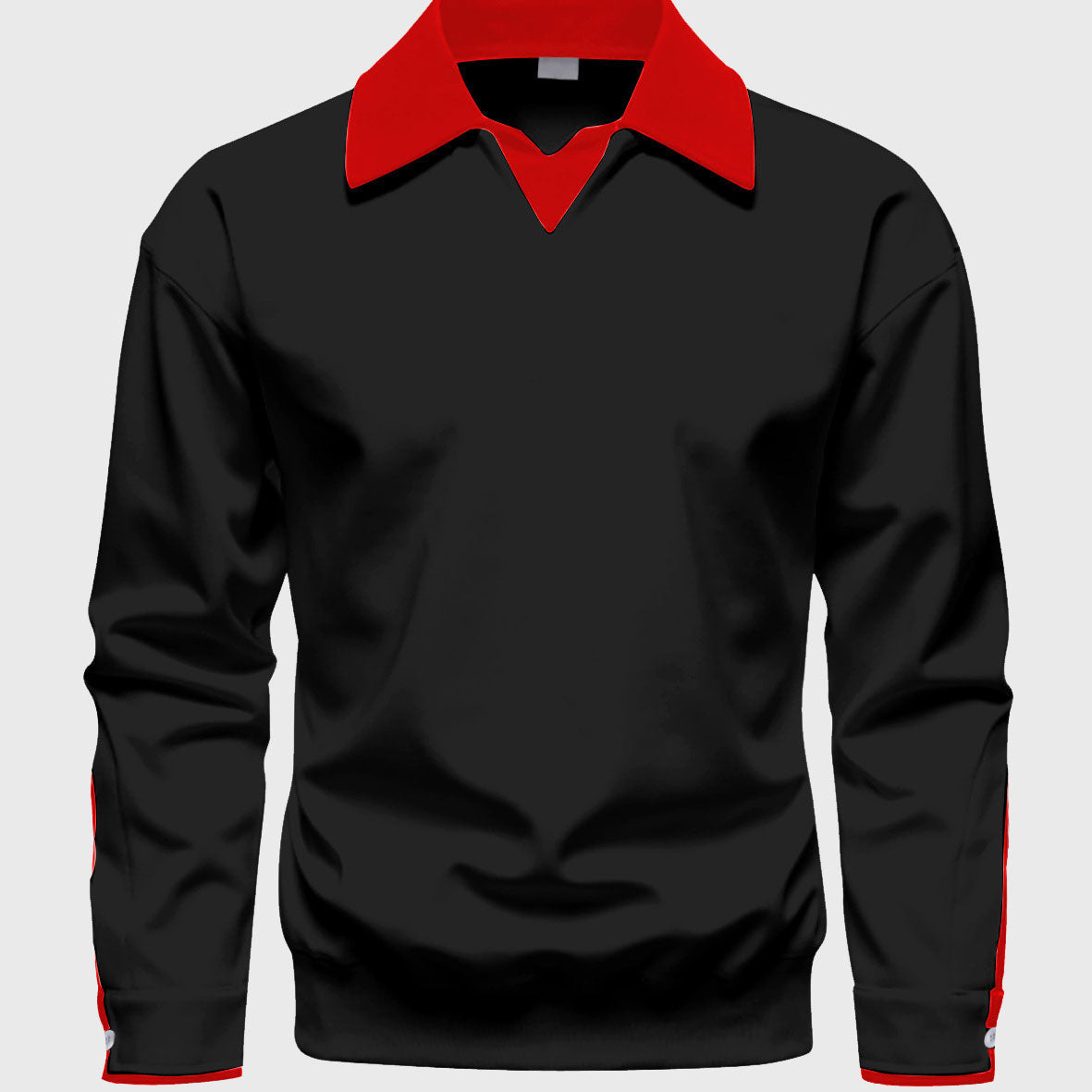 Ronan - Men's Johnny-Collar Sweatshirt