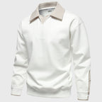 Ronan - Men's Johnny-Collar Sweatshirt
