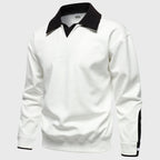 Ronan - Men's Johnny-Collar Sweatshirt