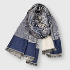 Sam - Men's Boho Pattern Tassel Scarf