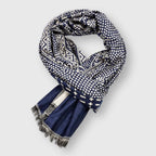 Sam - Men's Boho Pattern Tassel Scarf