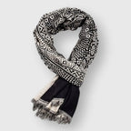 Sam - Men's Boho Pattern Tassel Scarf
