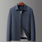Travis - Men's Clean-Cut Utility Shirt Jacket