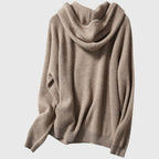 Ulises - Women's Cashmere Hooded Knit Sweater