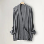 Victoria - Women's Open-Front Cashmere Cardigan