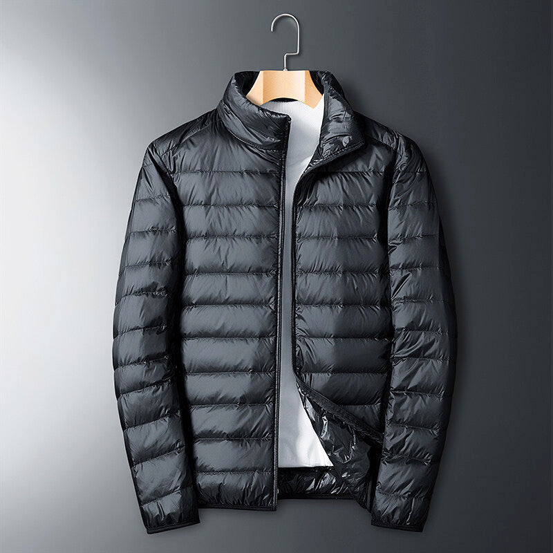 Walker - Men's Stand-Collar Quilted Puffer Jacket
