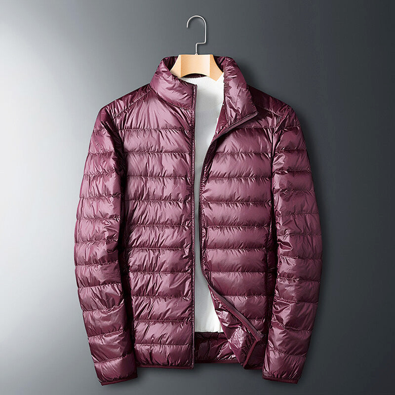 Walker - Men's Stand-Collar Quilted Puffer Jacket