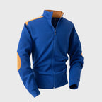 William - Men's Textured Zip-Up Jacket