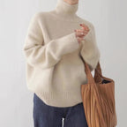 Ysa - Women's Turtleneck Knit Pullover Sweater