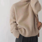 Ysa - Women's Turtleneck Knit Pullover Sweater