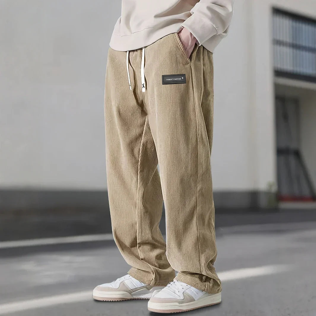 Aldric - Men's Relaxed-Fit Corduroy Pants