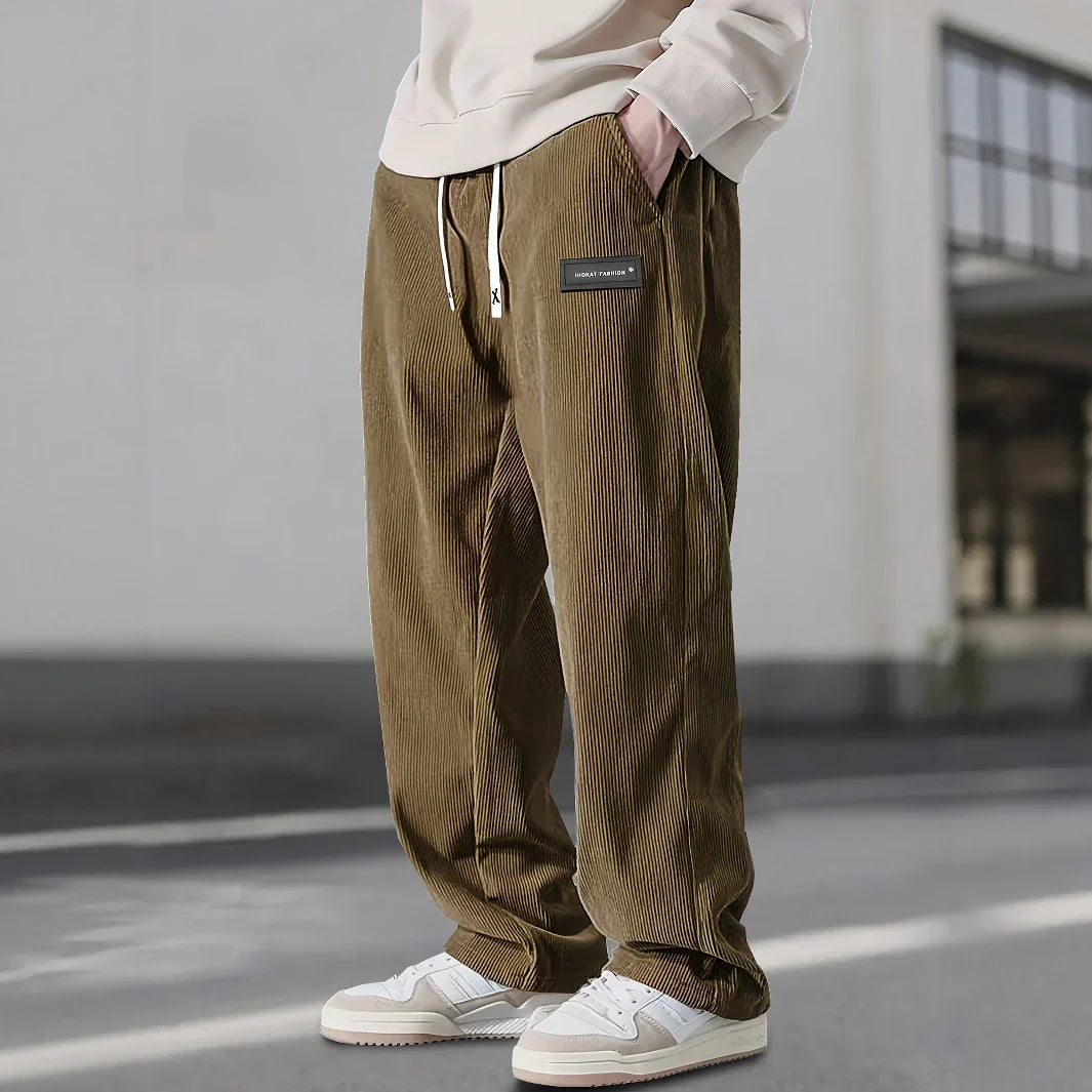 Aldric - Men's Relaxed-Fit Corduroy Pants