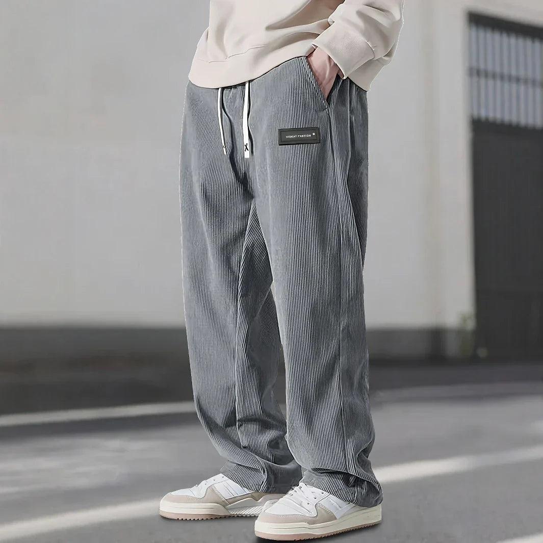 Aldric - Men's Relaxed-Fit Corduroy Pants