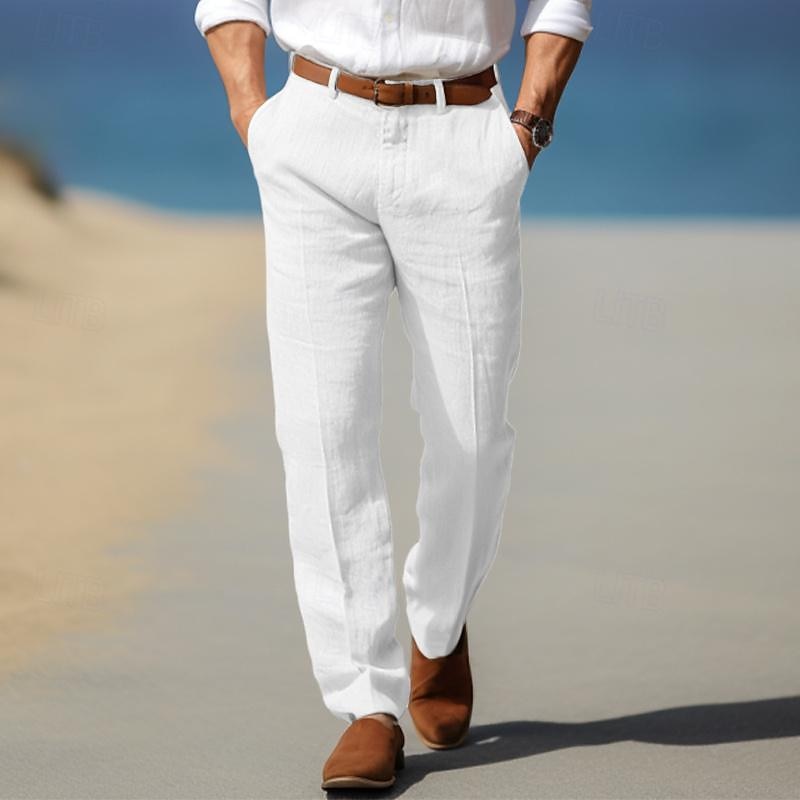 Ashton - Men's Premium Linen Trousers