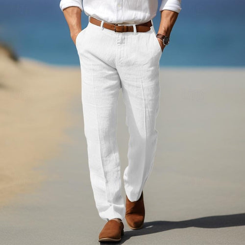 Ashton - Men's Premium Linen Trousers