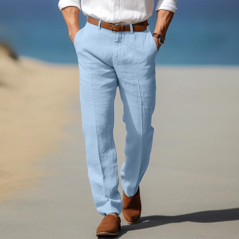 Ashton - Men's Premium Linen Trousers