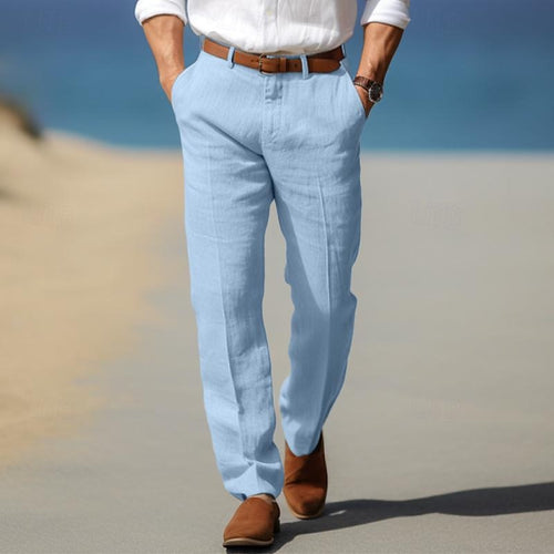 Ashton - Men's Premium Linen Trousers