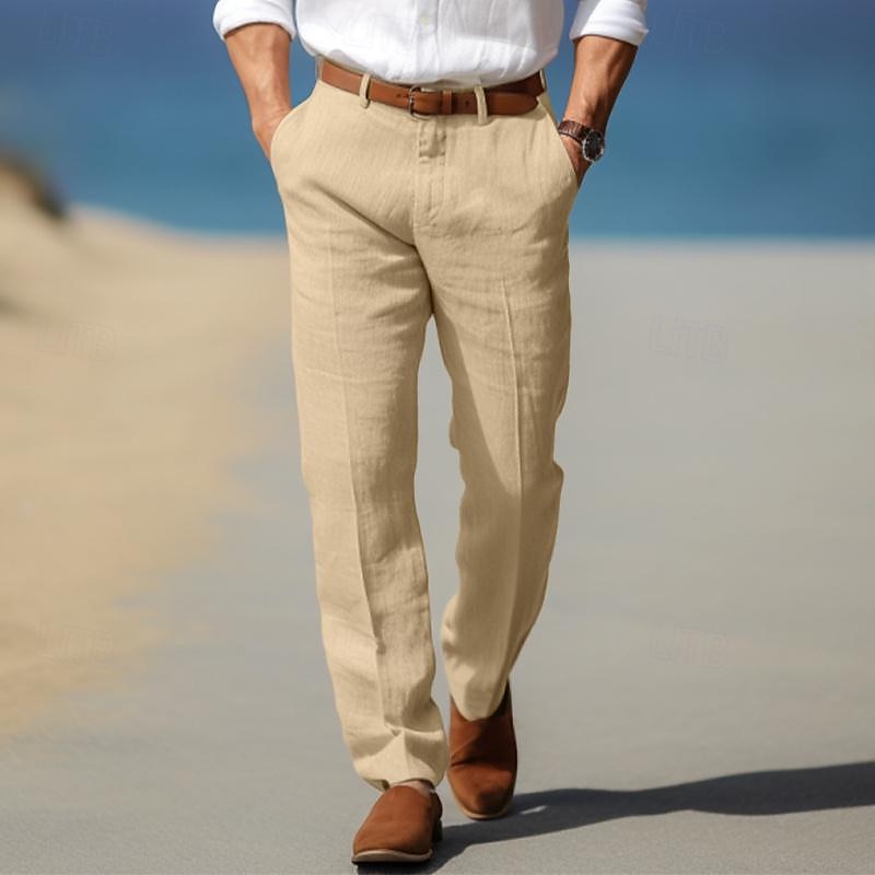 Ashton - Men's Premium Linen Trousers