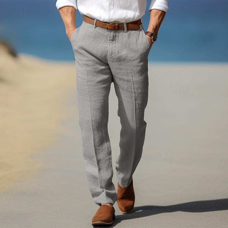 Ashton - Men's Premium Linen Trousers