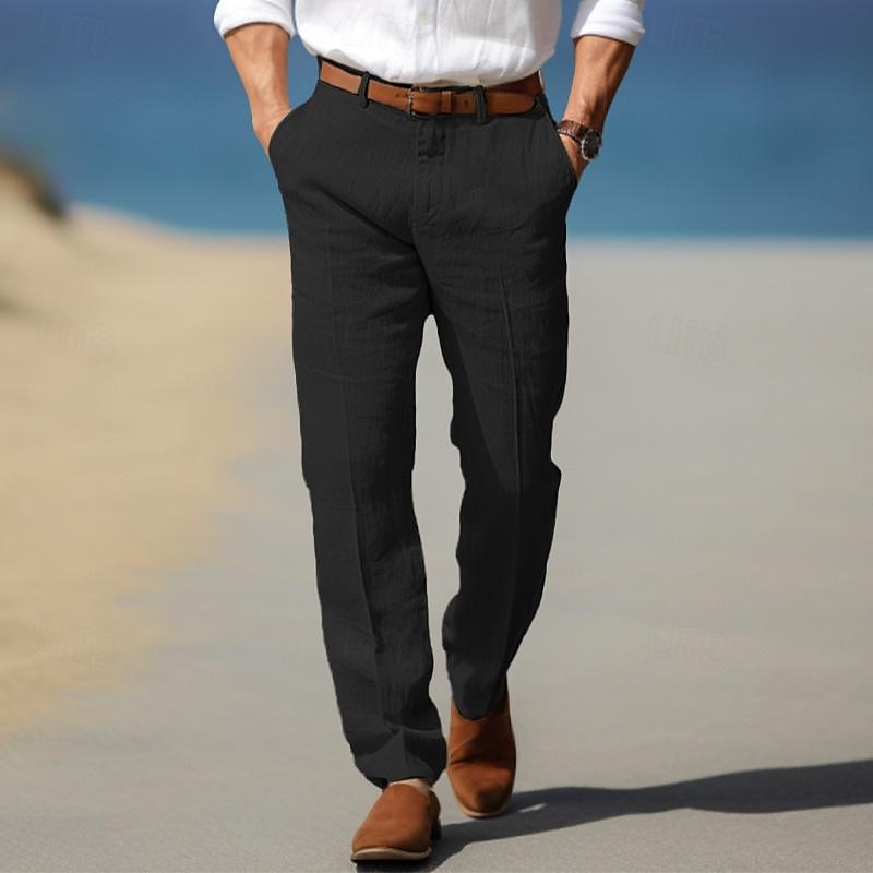 Ashton - Men's Premium Linen Trousers