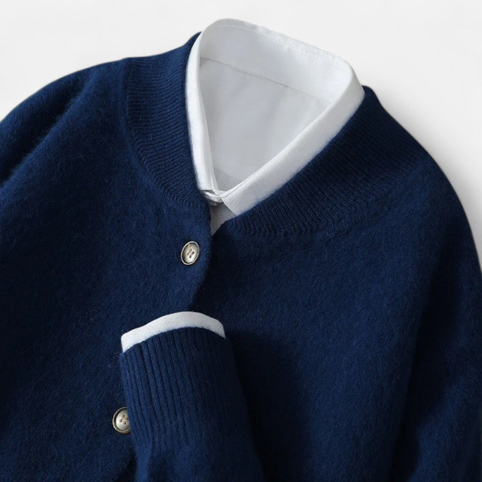 Augustus - Men's Cashmere Button-Front Cardigan