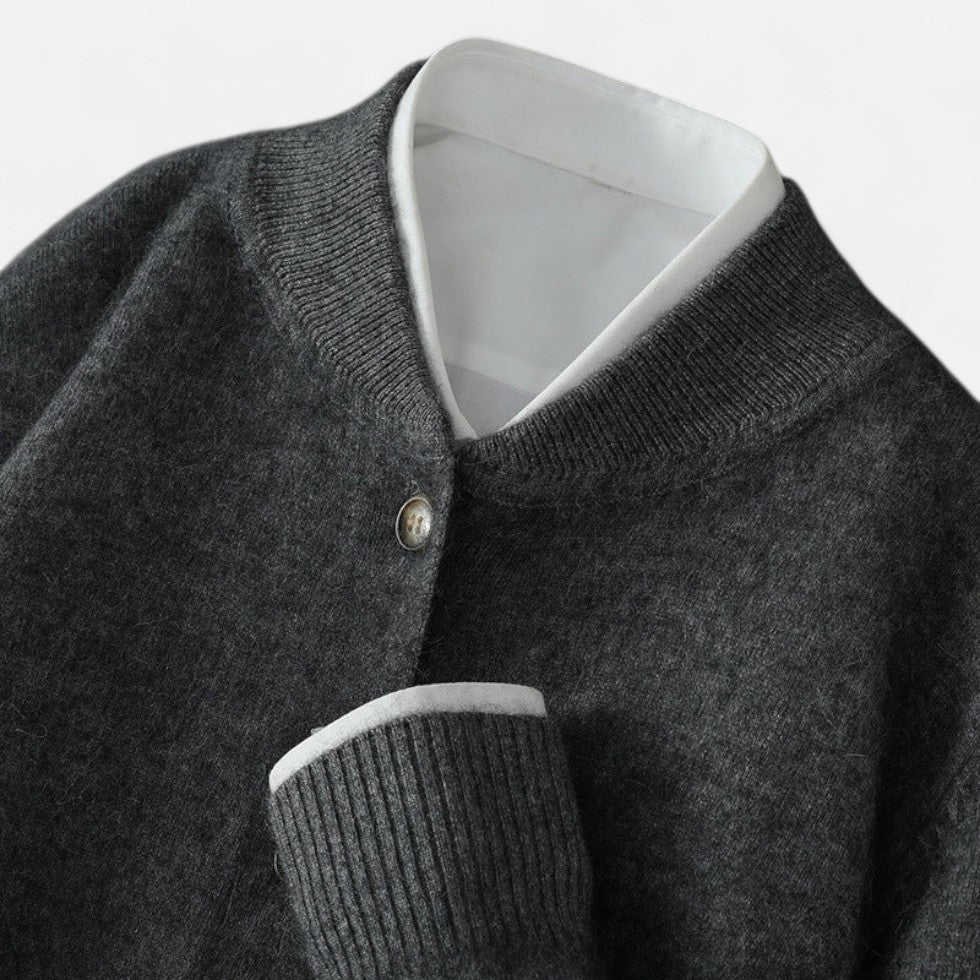 Augustus - Men's Cashmere Button-Front Cardigan