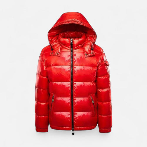 Barnaby - Men's Quilted Puffer Jacket with Hood