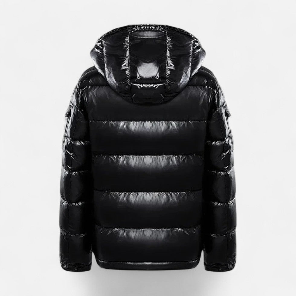 Barnaby - Men's Quilted Puffer Jacket with Hood