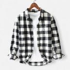 Brennan - Men's Plaid Flannel Shirt