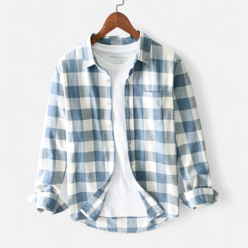 Brennan - Men's Plaid Flannel Shirt